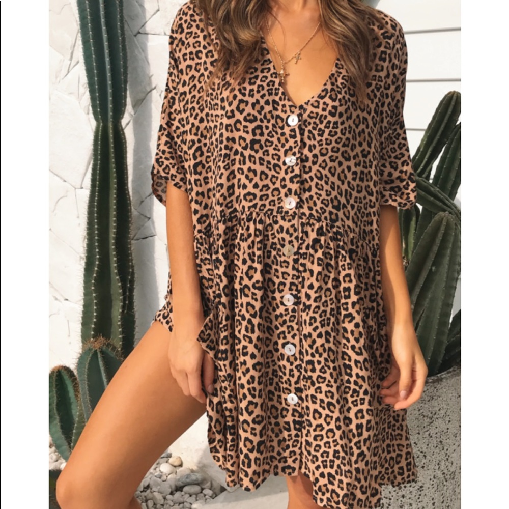 Leopard sundress